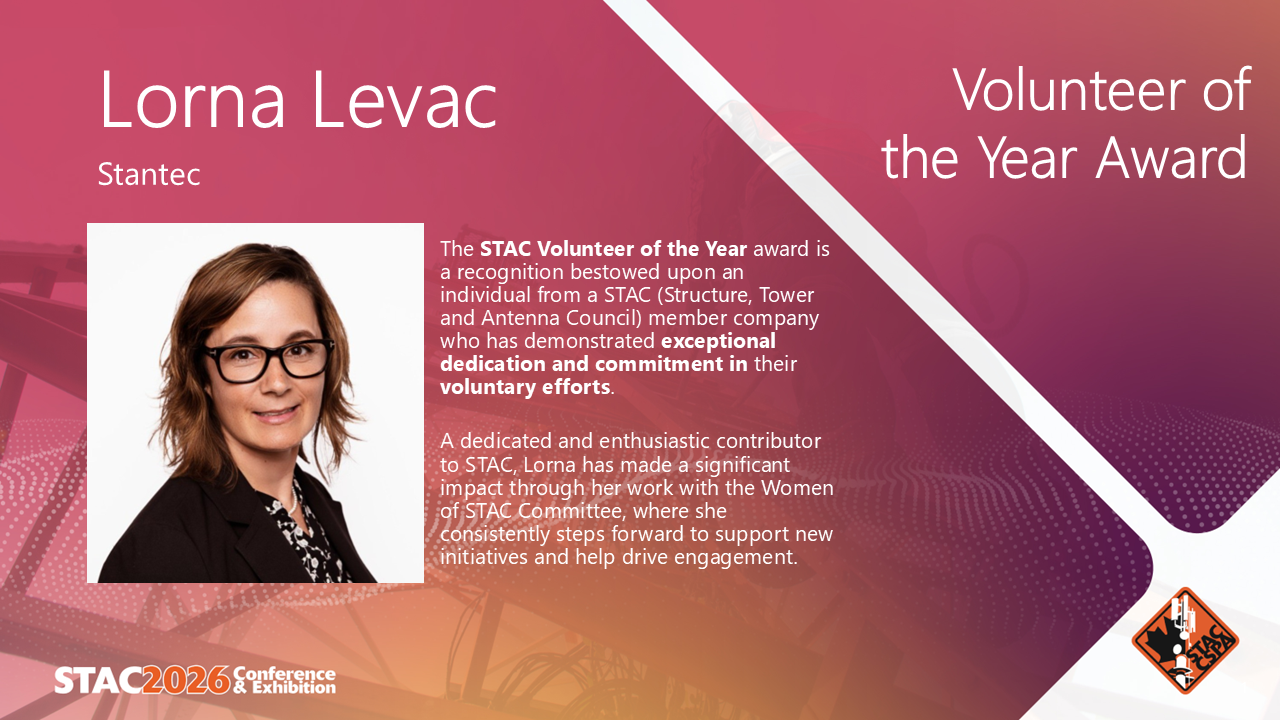 2026 STAC Volunteer of the Year Award - Lorna Levac