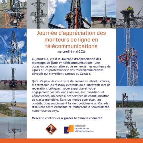 CSPA image du Journee d'appreciation des monteurs de ligne en telecommunications 2026